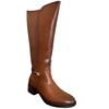 SUSST WOMENS ZIP HIGH LEG BOOT - TAN